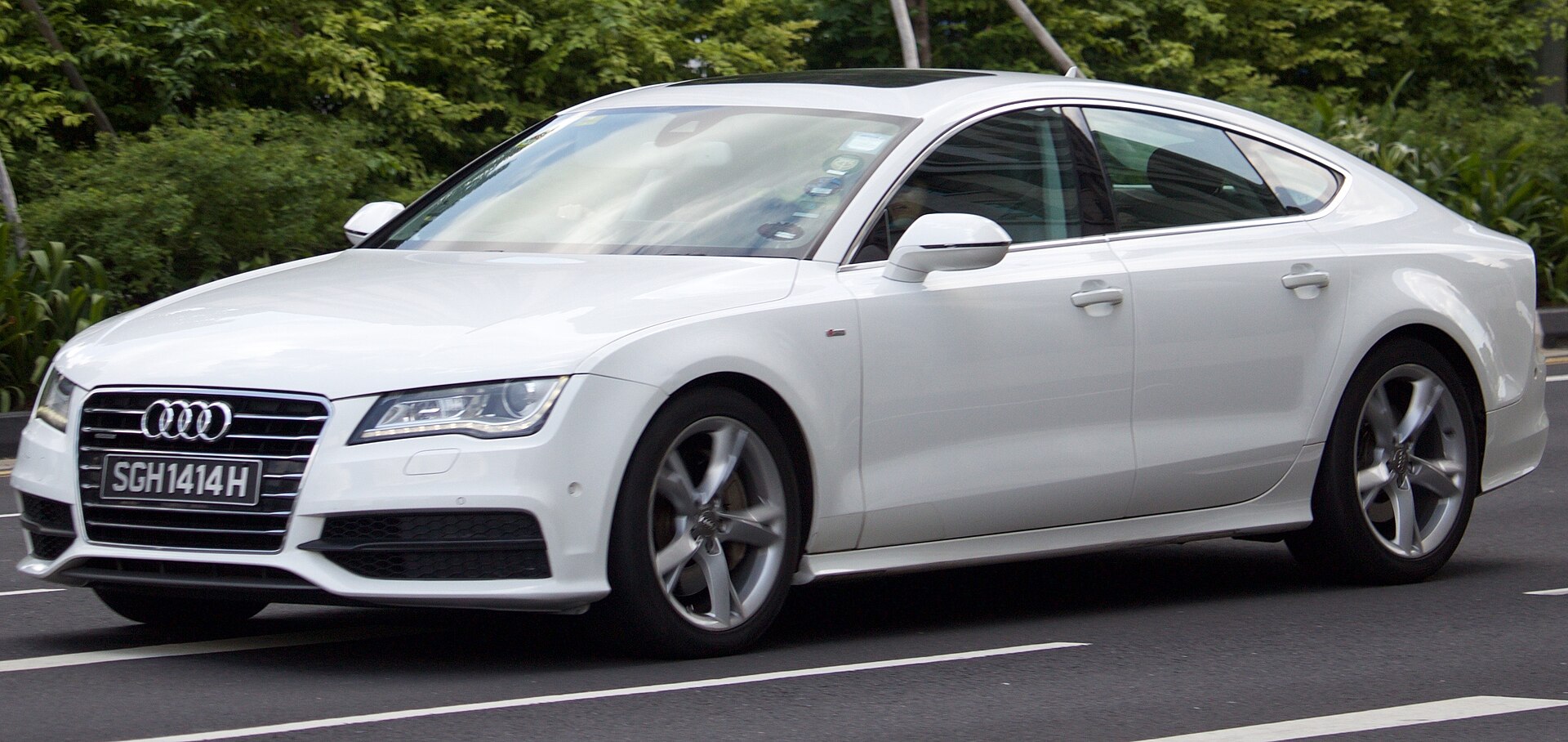 Audi A7 Sportback C7 (4G8) (2010–2018) – Ibis White, 3.0 TFSI quattro