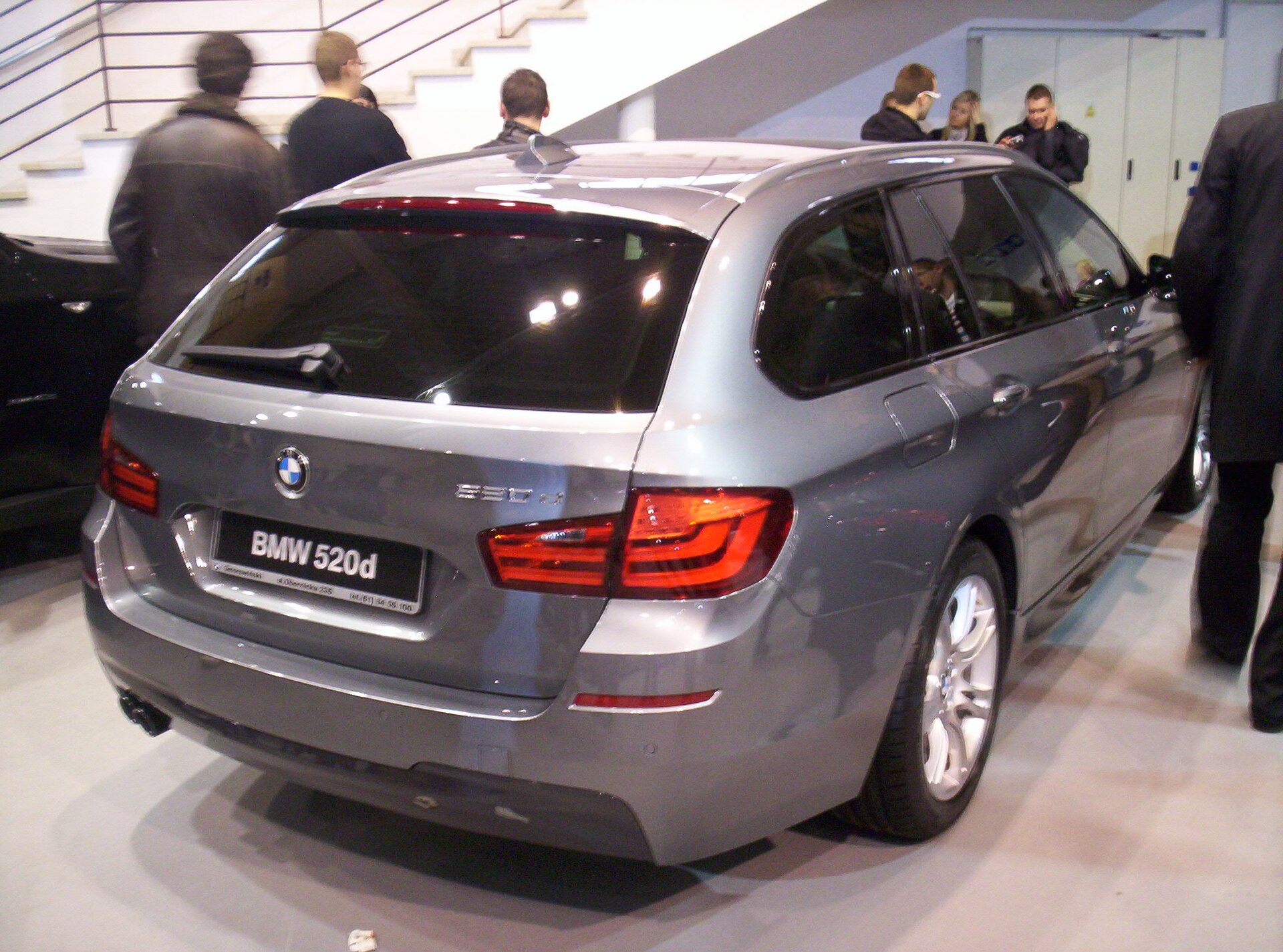 BMW 5 Series (Sedan / Touring) F10 / F11 (2010–2017) – rear view