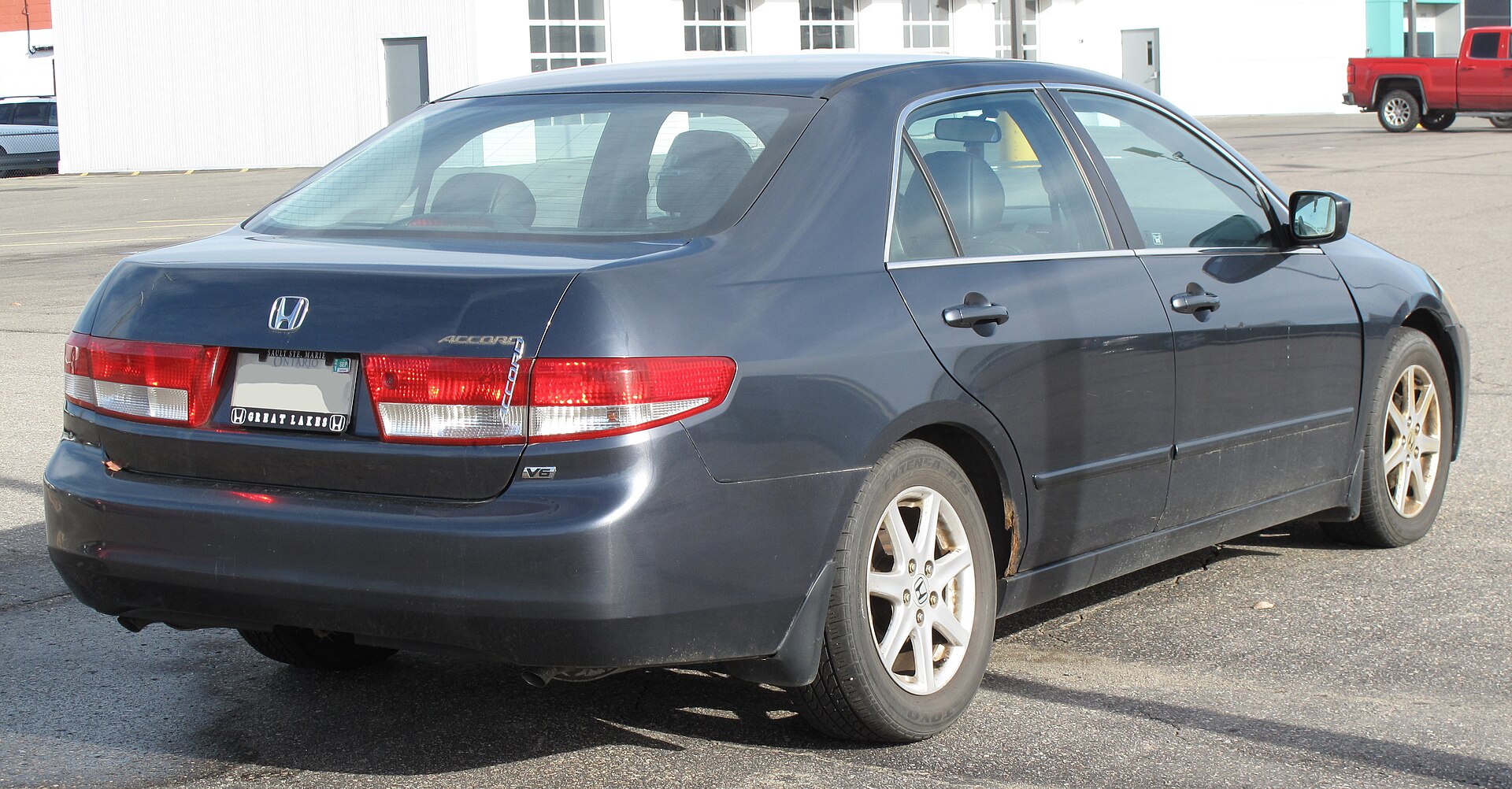 Honda Accord (sedan / Tourer) VII (CL/CM) (2003–2008) – rear view