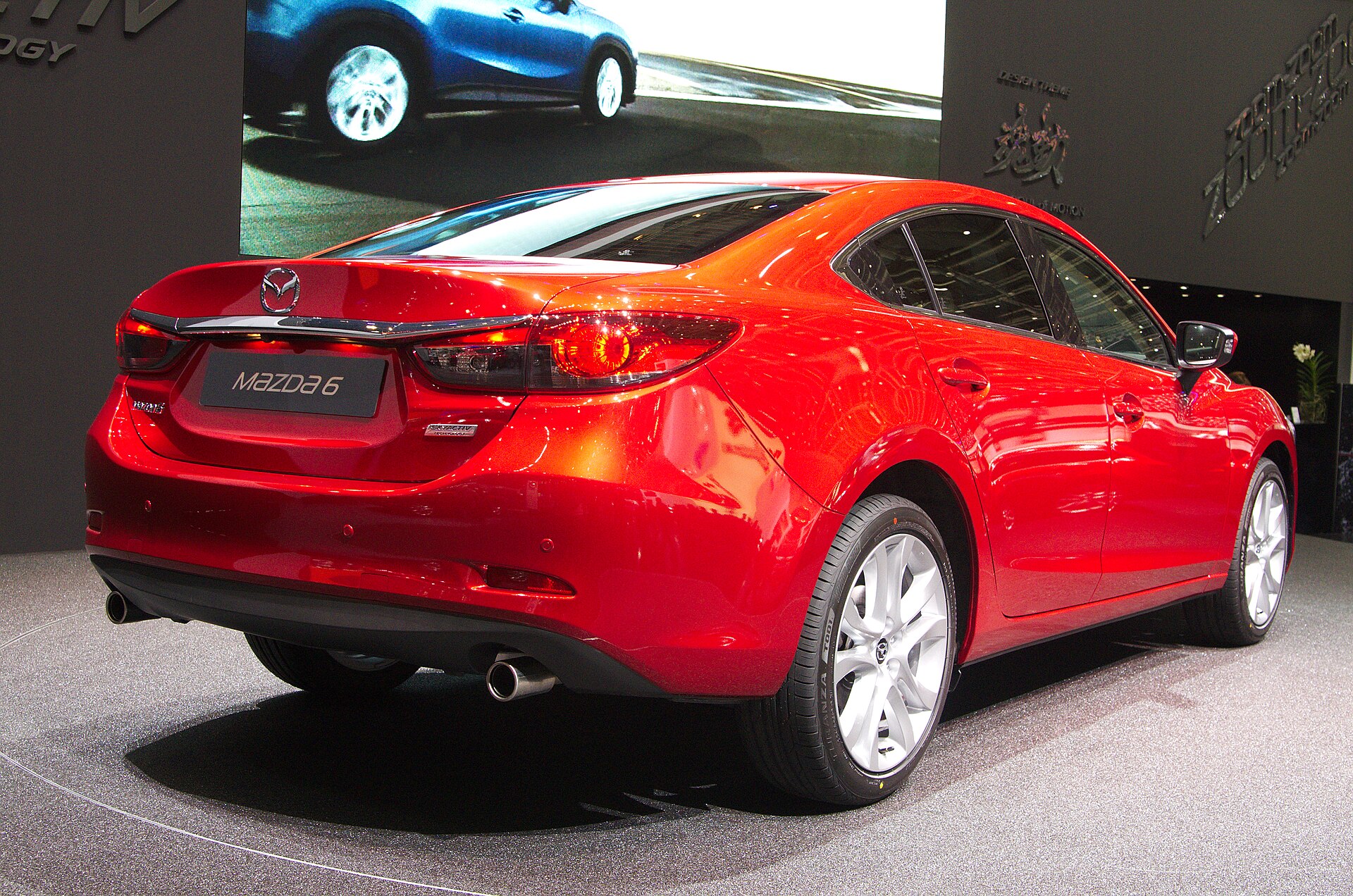 Mazda Mazda 6 GJ (GL) (2012–2023) – rear view