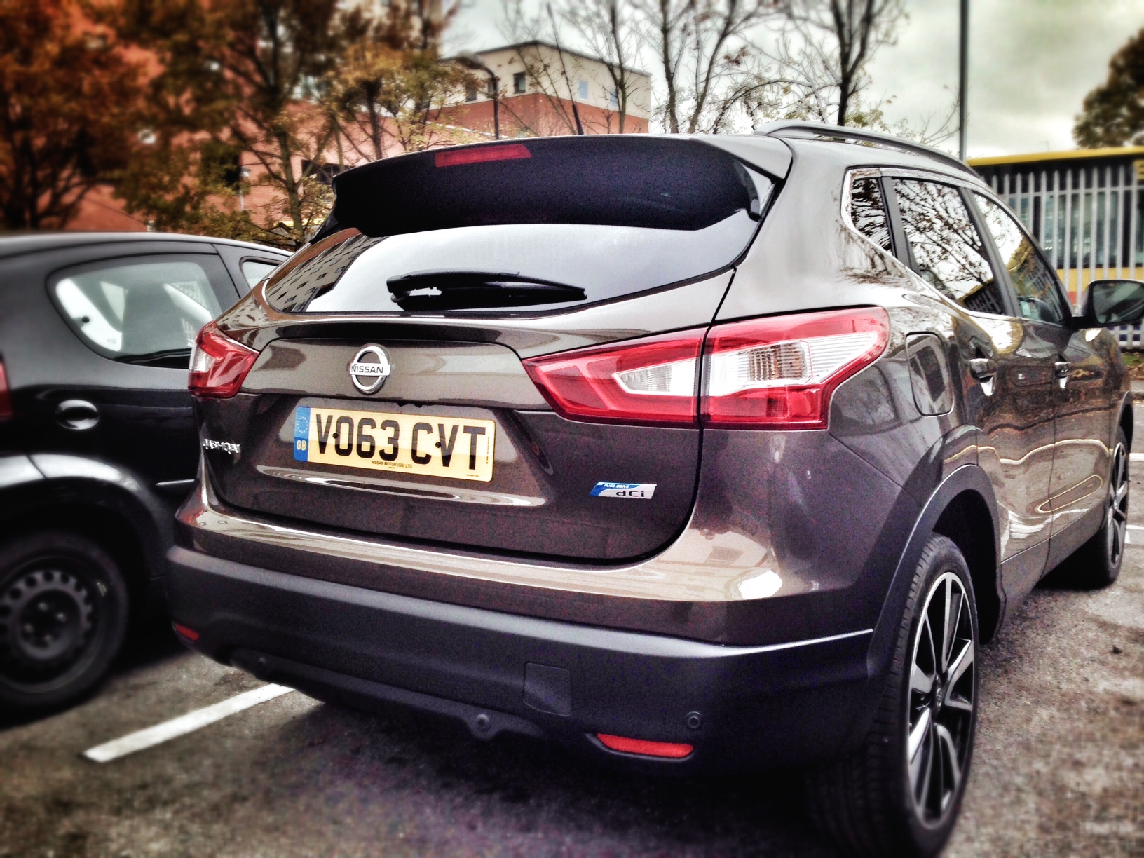 Nissan Qashqai II (2013–2021) – rear view