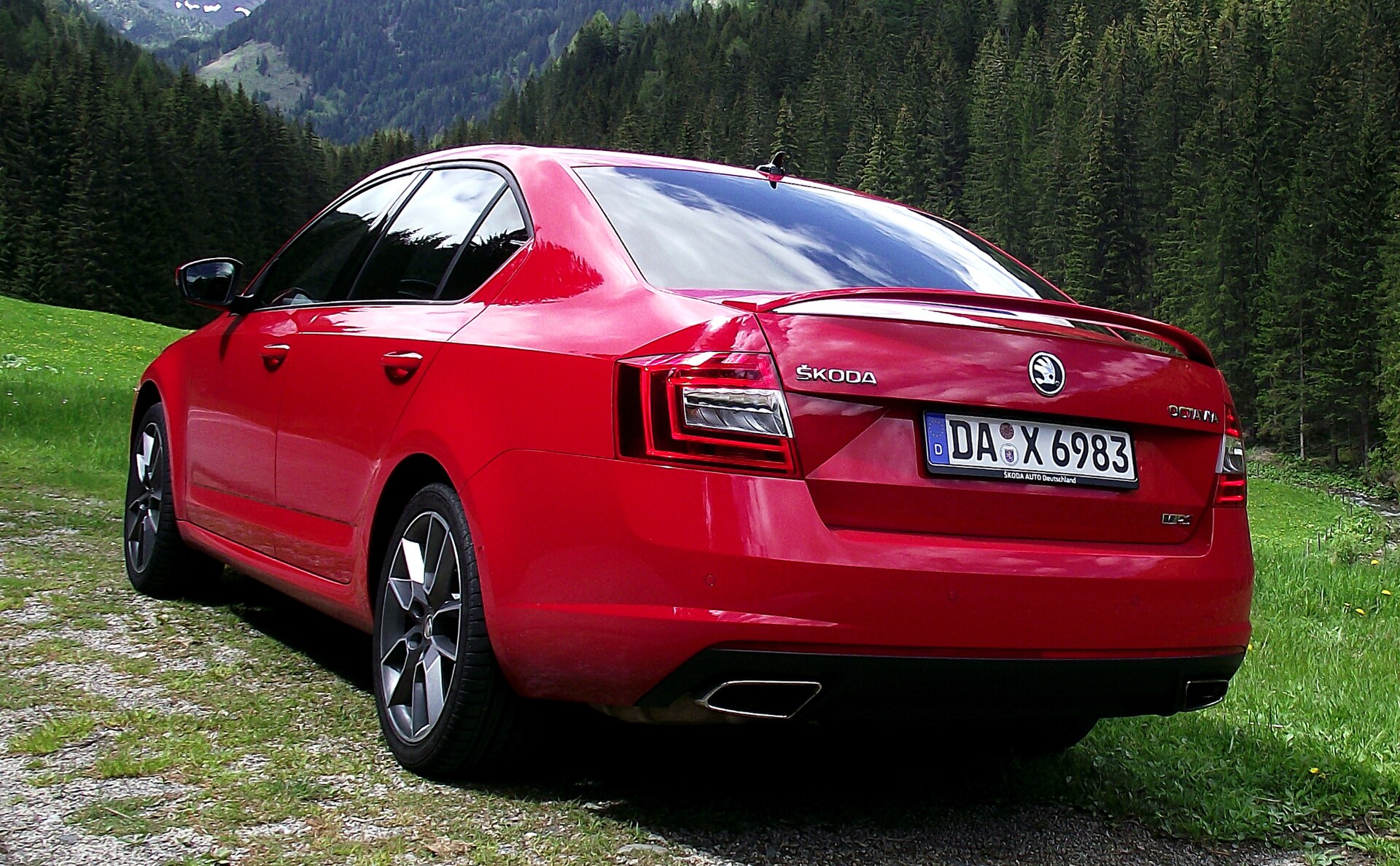 Škoda Octavia (liftback / Combi) III (5E) (2013–2020) – rear view