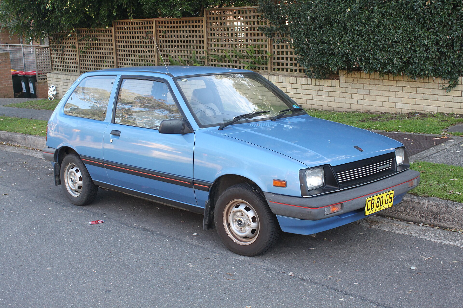 Suzuki Swift I (1983–1989)