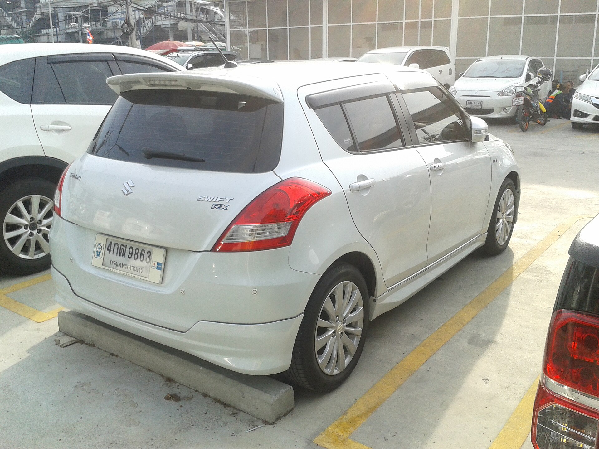 Suzuki Swift V (2010–2017) – rear view