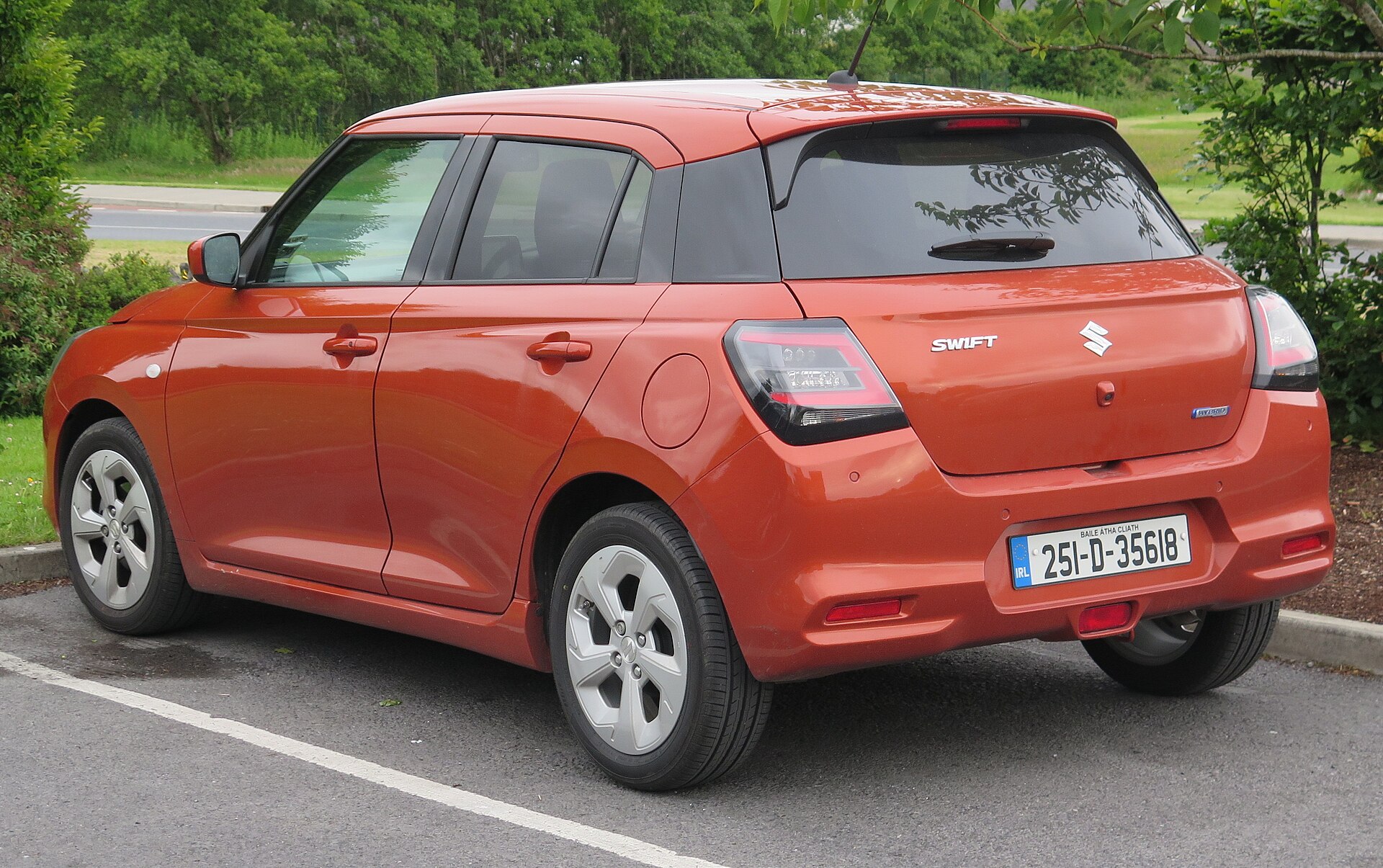 Suzuki Swift VII (2024–) – rear view